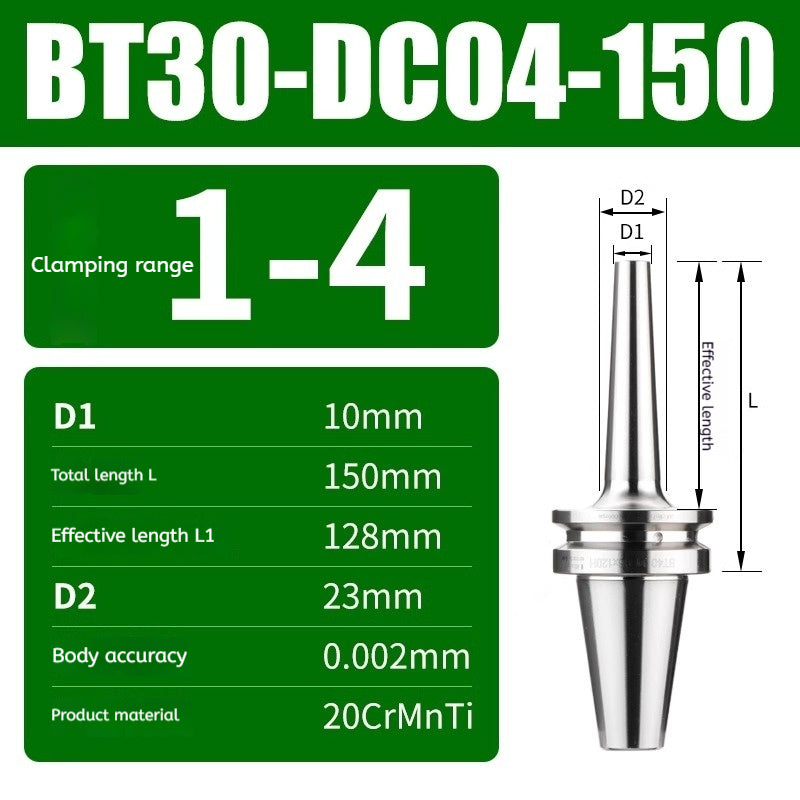 10045 BT30/BT40/BT50-DC high precision back-pull tool holder Shandong Denso Pricision Tools Co.,Ltd.